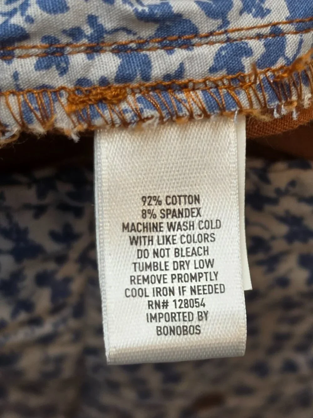 Bonobos Chinos 2.0 Slim 35 / 30